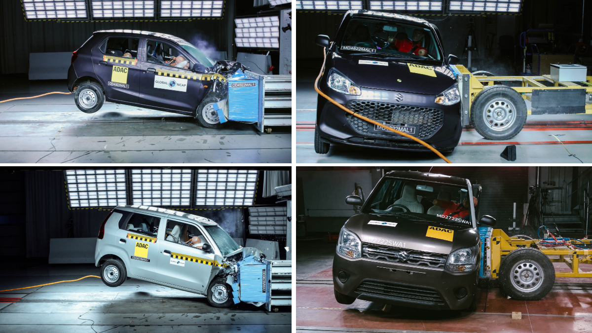 Maruti Suzuki Alto K10 scores 2 stars in Global NCAP crash test
