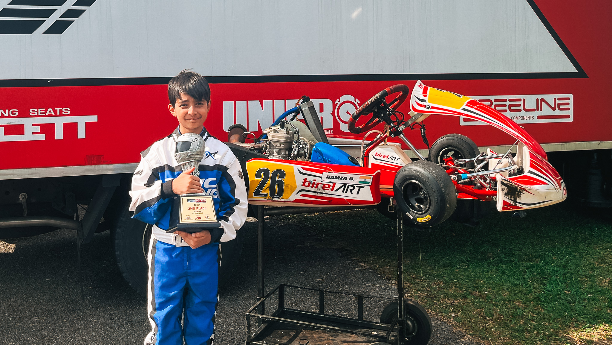 Mumbai’s 11-year-old Hamza takes second place in Asia’s prestigious X30 Championship in Sepang