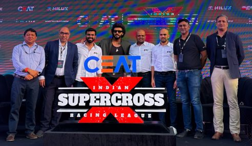 Arjun Kapoor launches first-ever franchise-based CEAT Indian Supercross Racing League