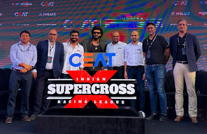 Arjun Kapoor launches first-ever franchise-based CEAT Indian Supercross Racing League