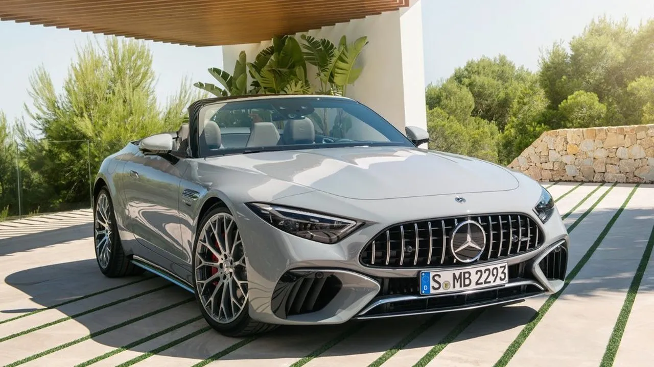 Mercedes-AMG SL55 Roadster launched – Top 5 highlights