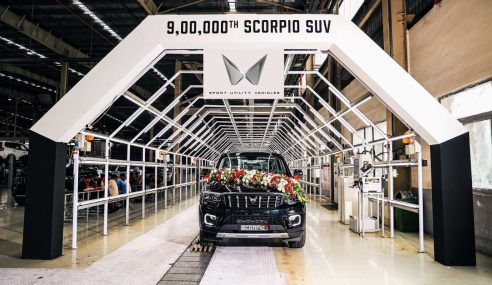 Mahindra’s iconic SUV Scorpio hits 900,000 units milestone
