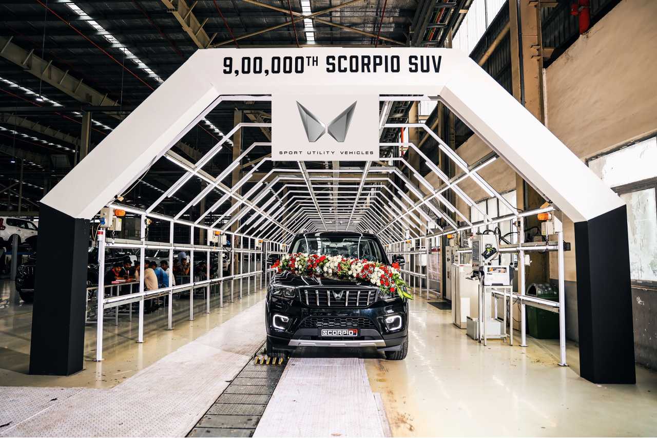 Mahindra’s iconic SUV Scorpio hits 900,000 units milestone