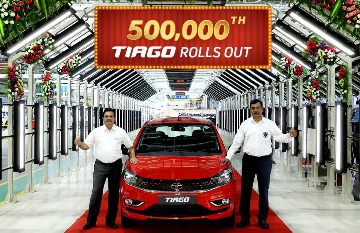 Tata Tiago hits the remarkable sales milestone of 5 Lakh units