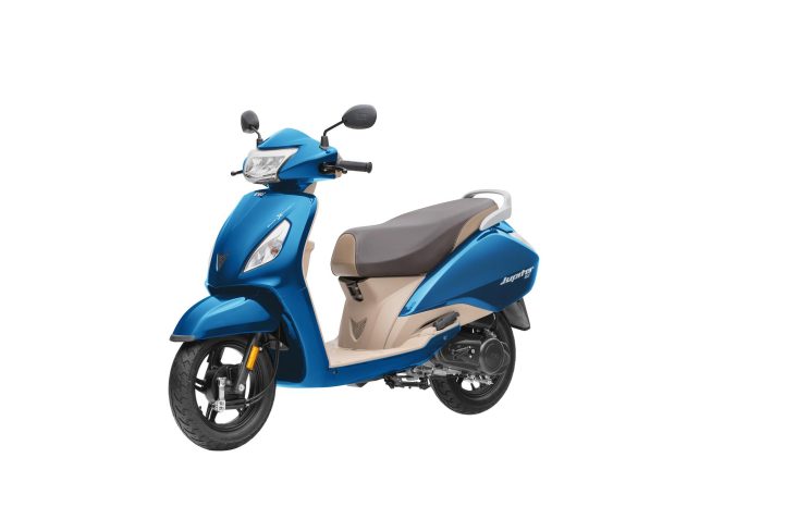 TVS Jupiter ZX Drum launched with SmartXonnectTM Technology