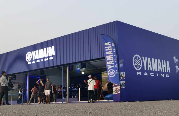 Yamaha Pavillion at MotoGP Bharat 2023