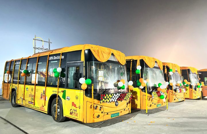 GreenCell Mobility deploys 150 Electric Buses in Ayodhya to ferry over 2 Million Devotees