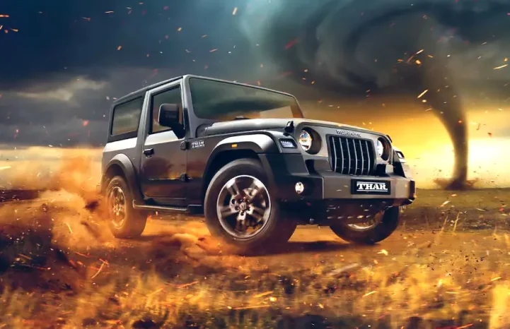 Mahindra Thar prices in India revised by up to Rs. 34,699