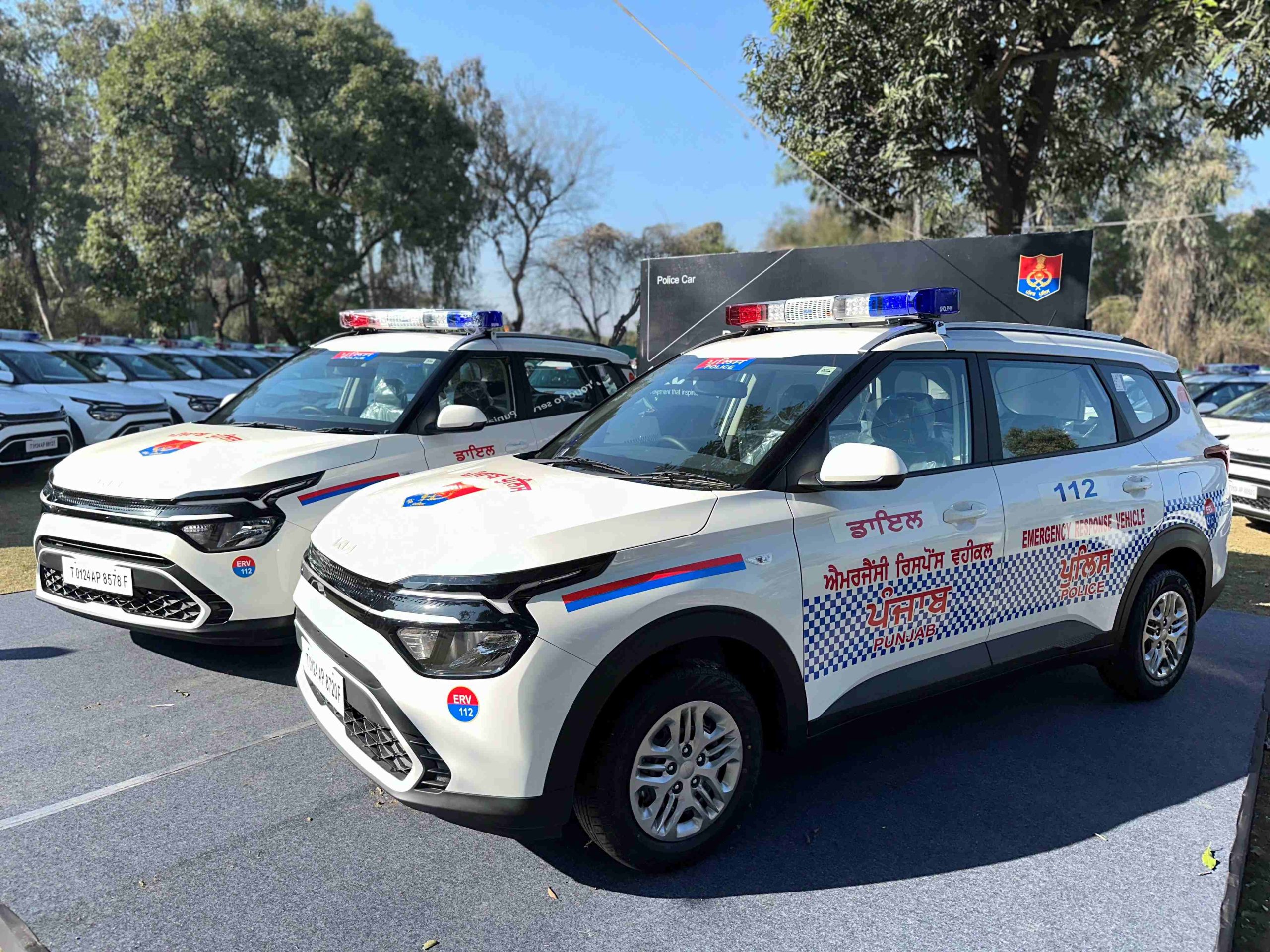 Kia India Delivers 71 Specially Customised Carens to Punjab Police