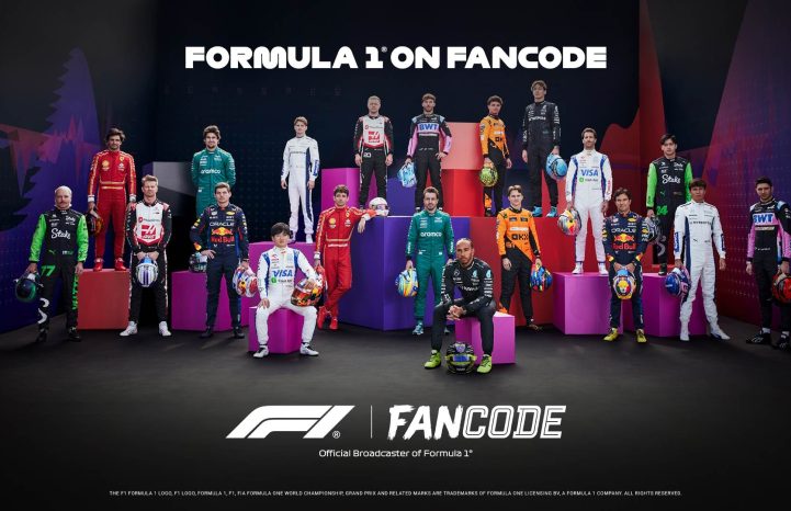 FanCode Signs Multi-Year Exclusive Broadcasting Deal with Formula 1®
