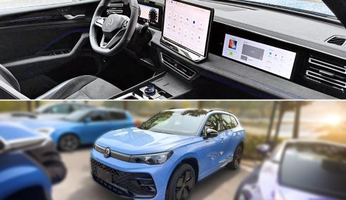 Volkswagen Tayron seven-seater interior revealed