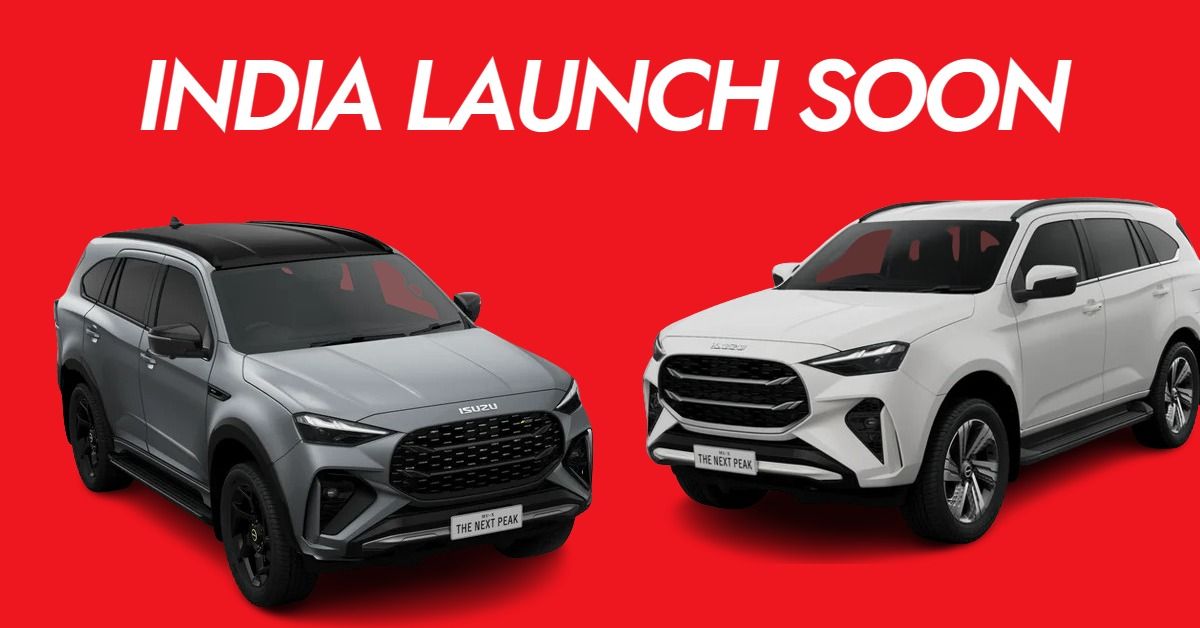 Here is the updated Isuzu MU-X that should come to India