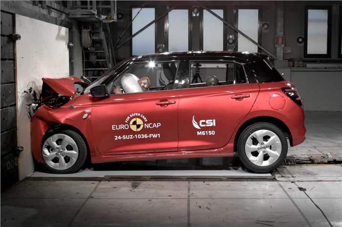 New Maruti Suzuki Swift scores three-star rating in Euro NCAP crash test