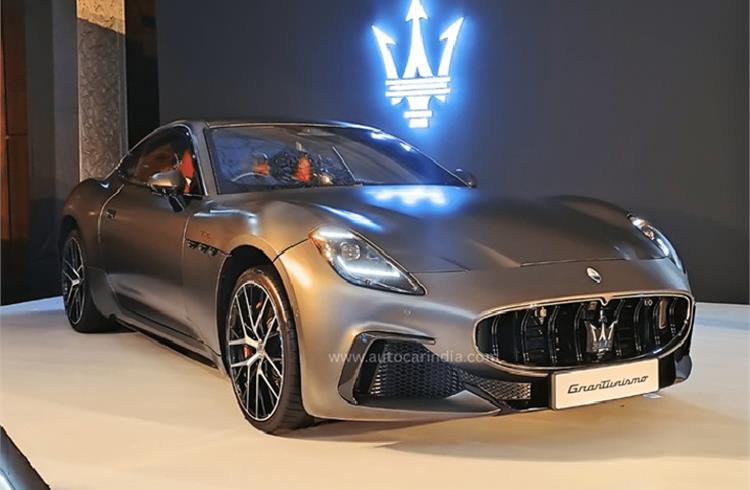 Maserati GranTurismo launched in India at Rs. 2.72 crore