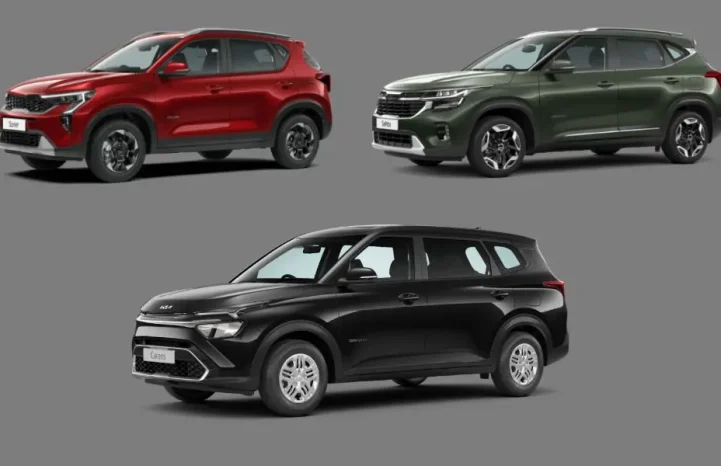 2024 Kia Sonet, Seltos, and Carens Gravity Edition