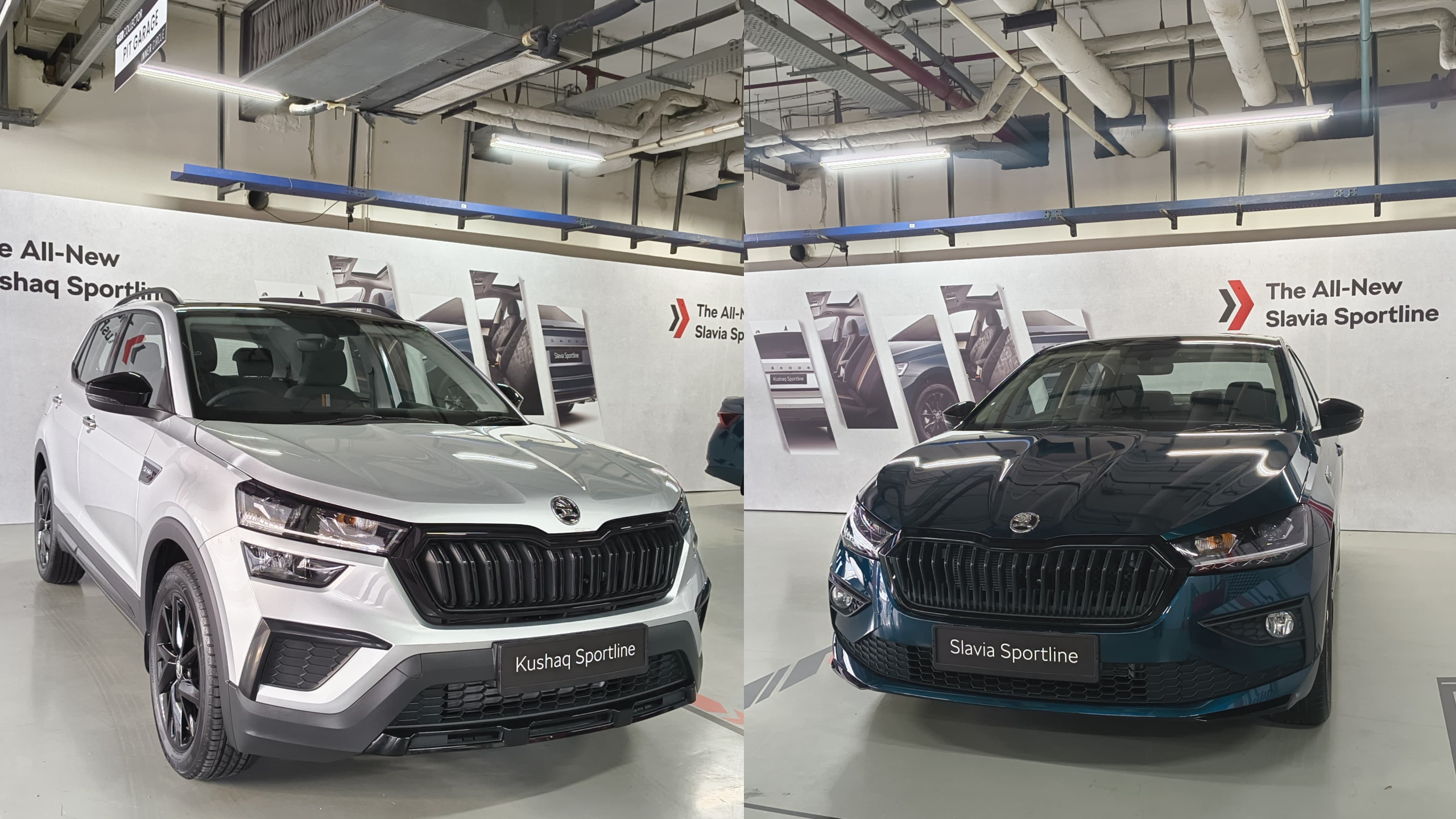 Skoda Slavia and Kushaq Sportline picture gallery