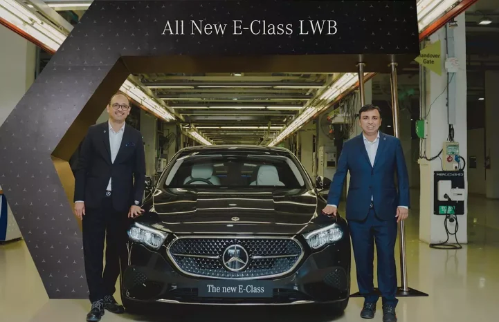 New Mercedes-Benz E-Class LWB production begins ahead of launch