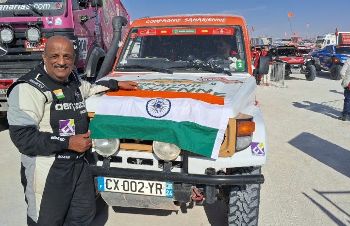 Pune’s Sanjay Takale accomplishes mission on Dakar debut; becomes first Indian to finish Dakar Rally in car