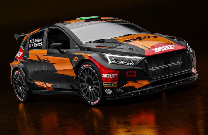 Team MRF Tyres Enters The British Rally Championship