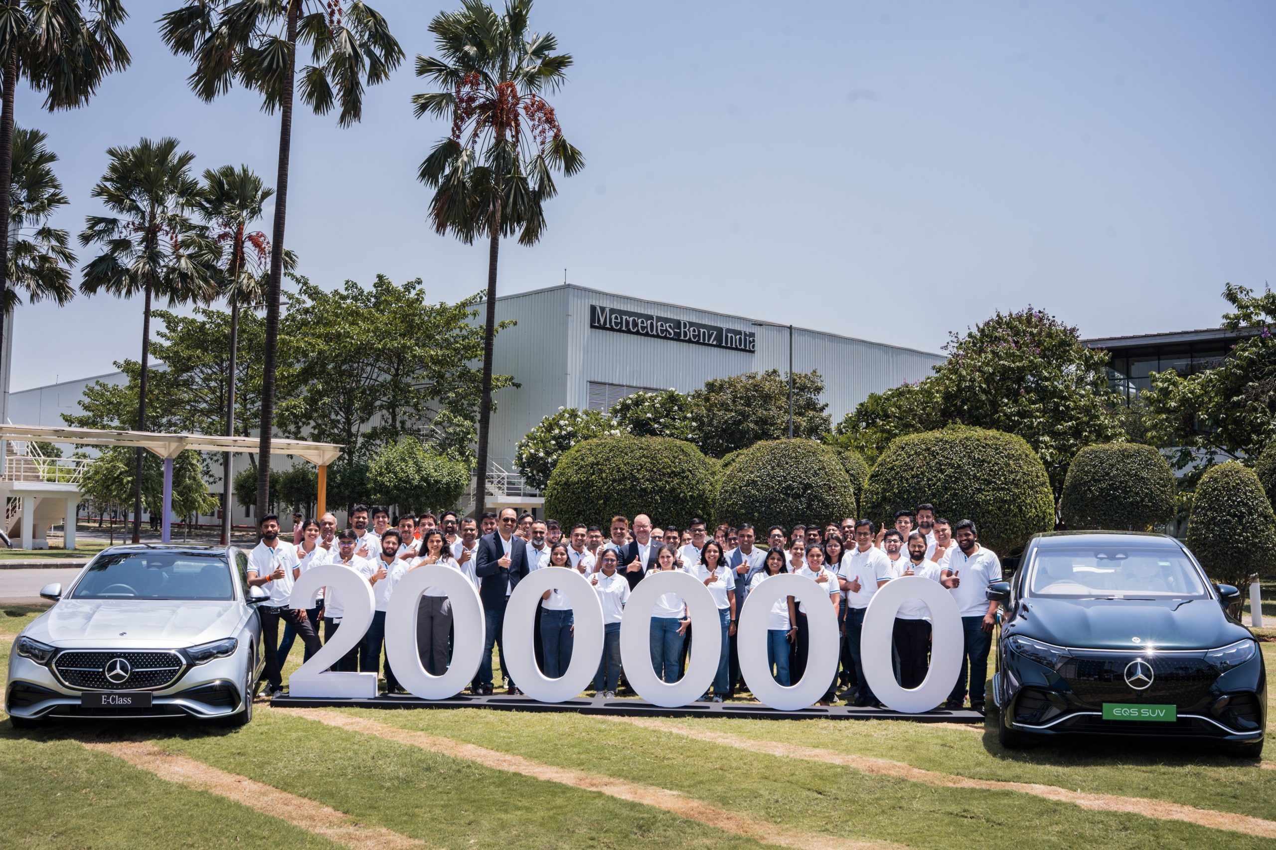 Mercedes-Benz Rolls Out its 200,000th ‘Made in India’ Car