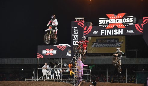 Pune’s Home team BB Racing Dominates Round 1 of the Indian Supercross Racing League Season 2