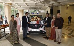 JSW MG Motor India Hands Over a Retrofitted MG Hector Ambulance to Chinmaya Mission Delhi to Support Community Healthcare