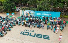 Celebrating One Million: TVS Delivers 100+ iQube MillionR Scooters in Pune